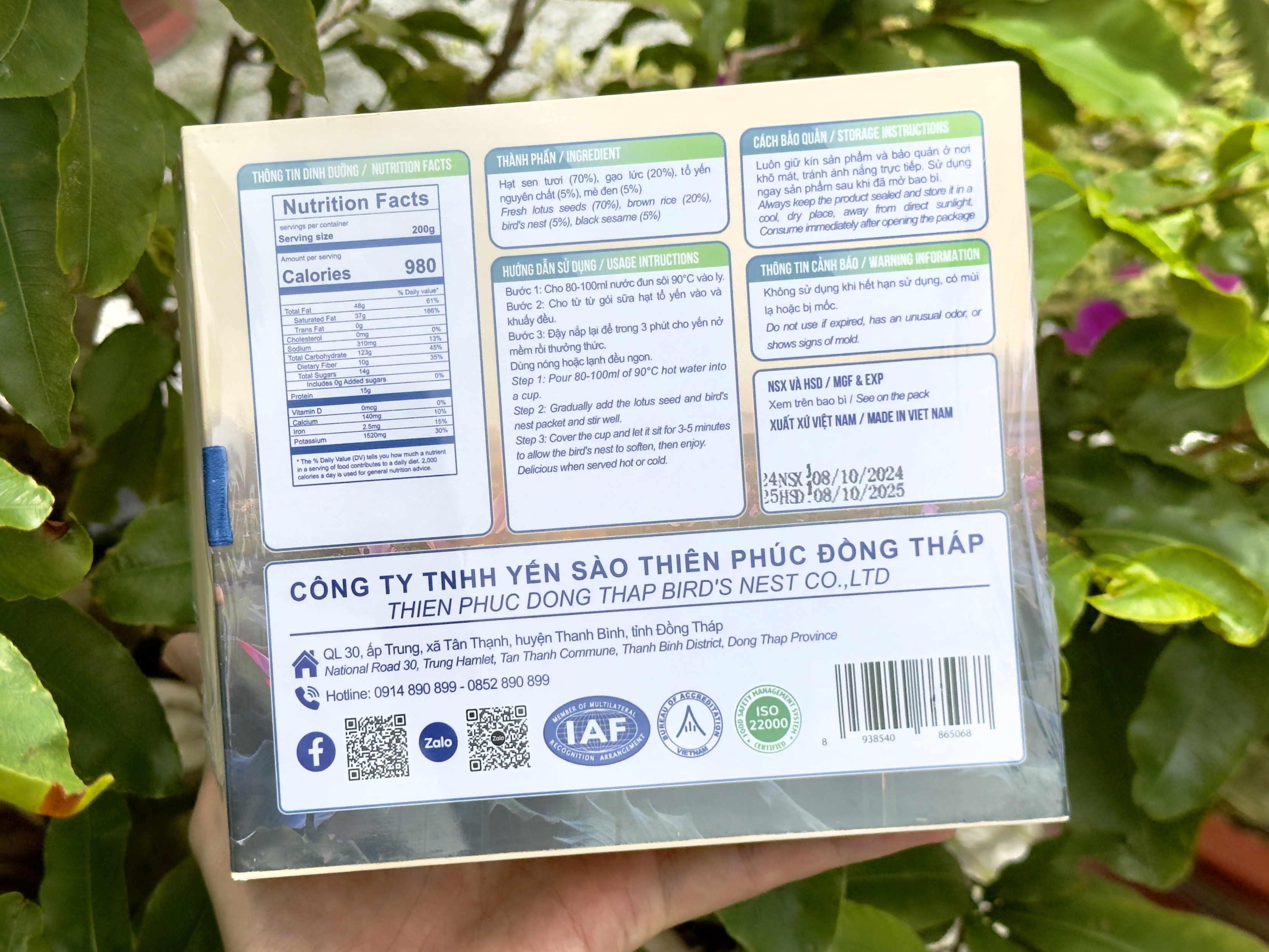 Thành phần xuất xứ