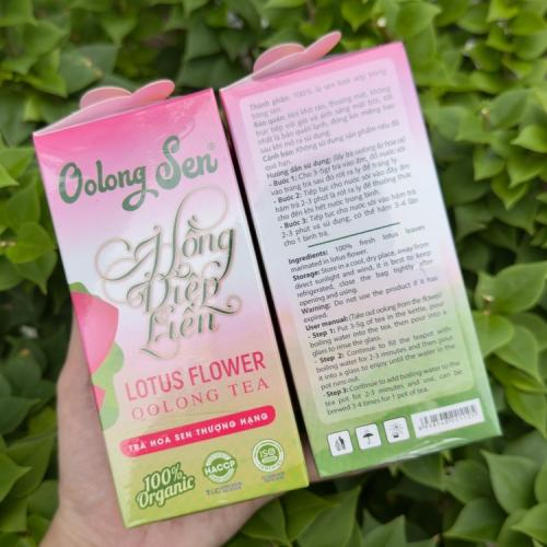 Trà Oolong Sen Hồng Diệp Liên Giá Bao Nhiêu?