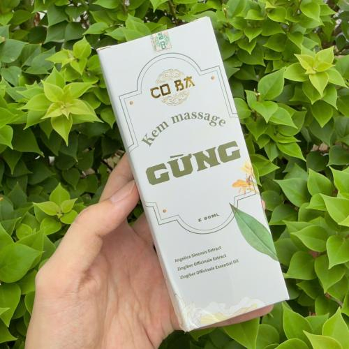 Kem Massage Gừng Co Ba Là Gì?