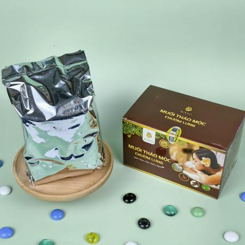 Muối Thảo Mộc Chườm Lưng Aceso - Hộp 1kg