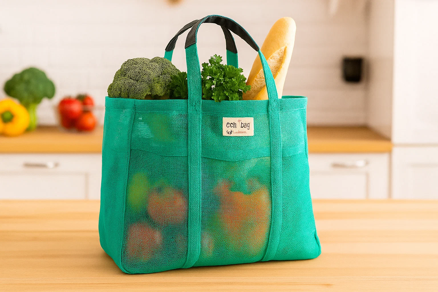 1. Giới thiệu về túi tái sử dụng đi chợ size L