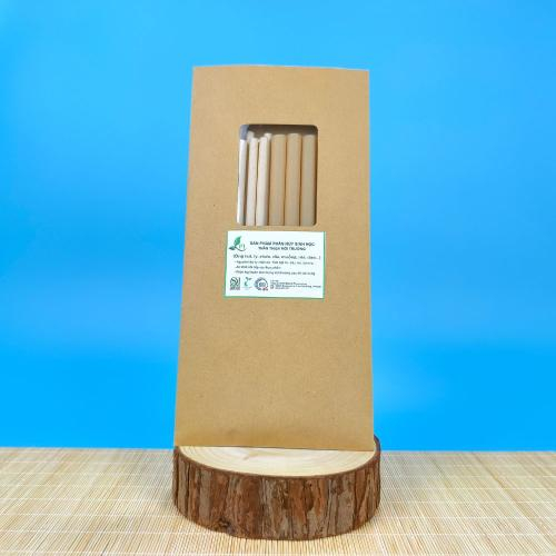 Ống Hút Tự Hủy Sinh Học Từ Bột Mì