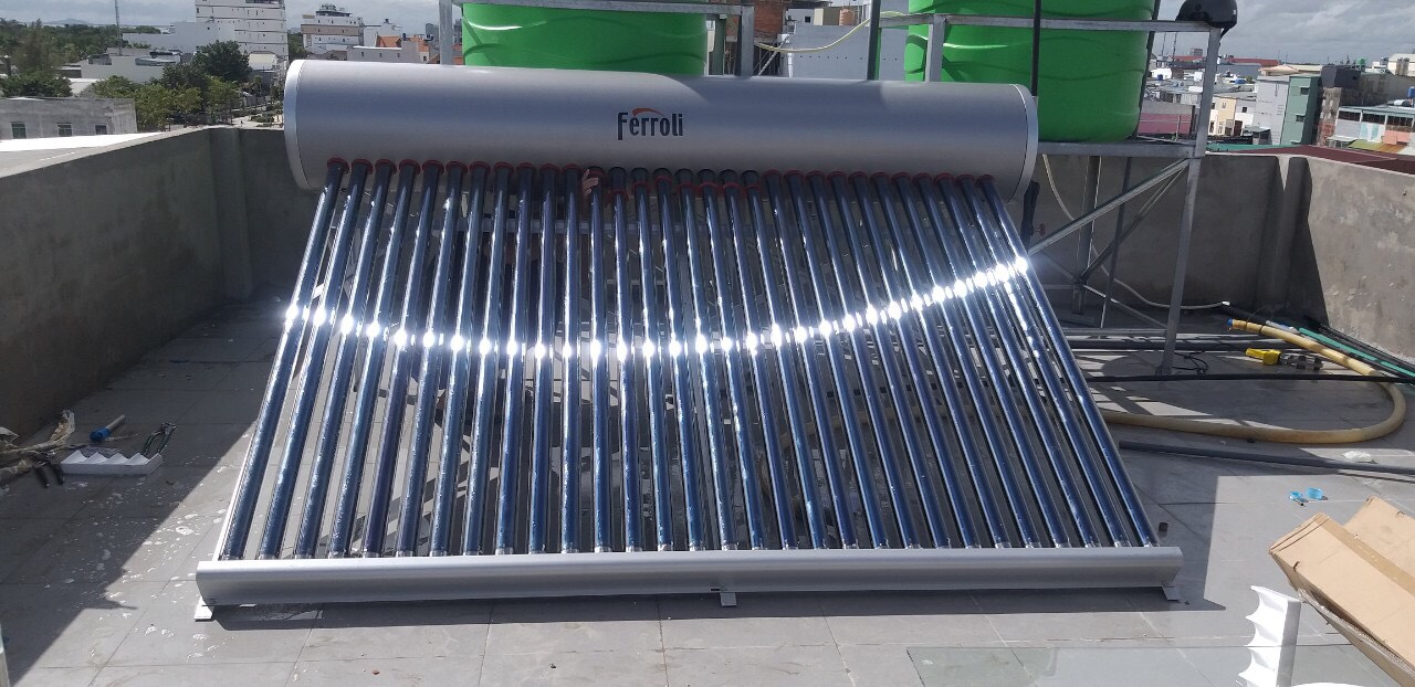 Thống số kỹ thuật máy năng lượng mặt trời Feroli 160 lít