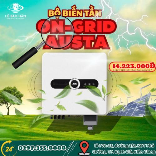 Bộ Biến Tần On-grid Austa 6K1P (1 pha, 6kWp)