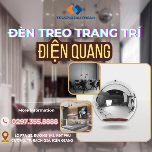 Đèn treo trang trí Điện Quang ĐQ HDL03 D150CH ( Thân hình tròn, D150 )