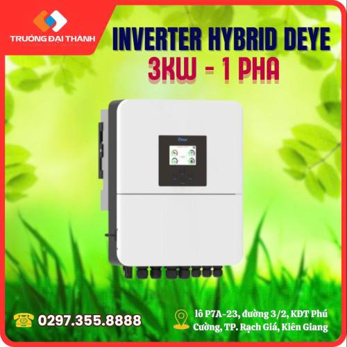 Inverter Hybrid Deye 3kw 1 pha - SUN-3K-SG04LP1-EU-SM1
