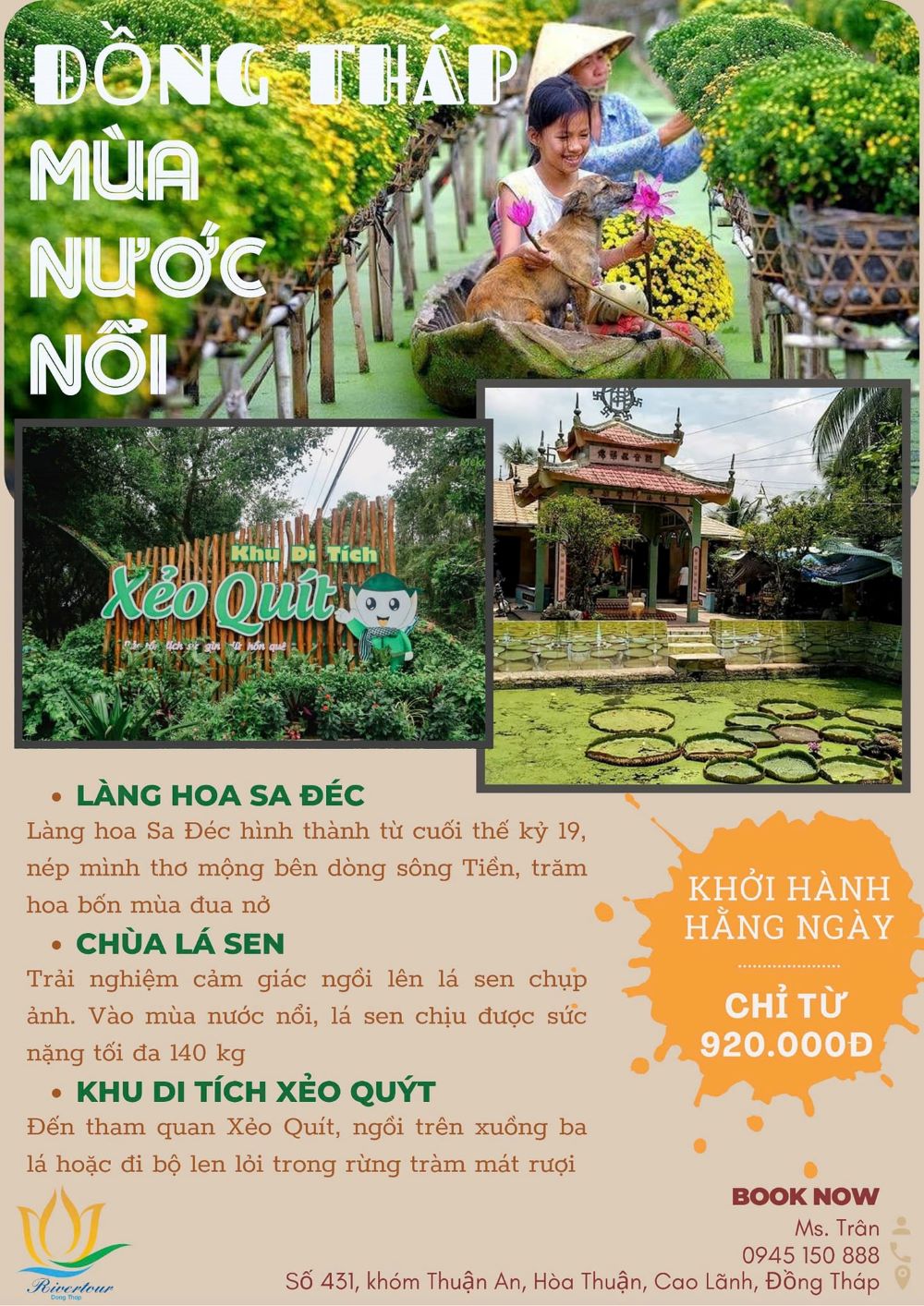 Đồng Tháp mùa nước nổi
