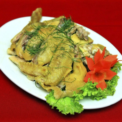 gà Hấp Lá Chanh