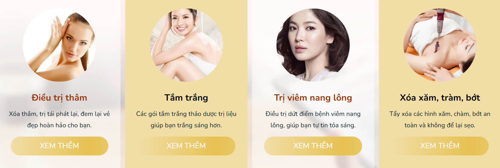 Dịch vụ nổi bật tại Hà Anh Beauty