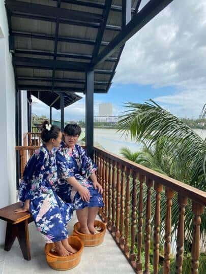 Không gian spa thư giãn