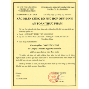 V. Các chứng nhận liên quan đến Vệ sinh an toàn thực phẩm