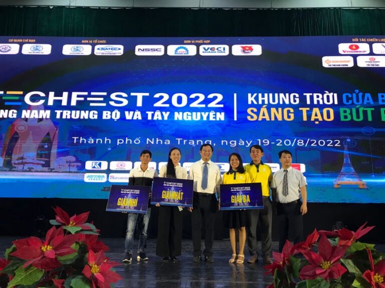 Unienzyme đạt được giải nhất trong cuộc thi TECHFEST 2022 – Vùng Nam Trung Bộ và Tây Nguyên