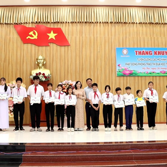 Phát Động Tháng Khuyến Học Năm 2025 Tại Xã Mỹ Thọ