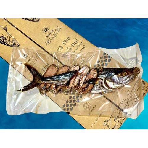 Cá Thu Muối Dùi Huỳnh Khoa Nguyên Con 1Kg - Đặc Sản Phú Quốc