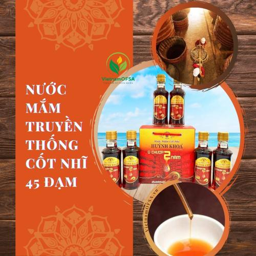 Vì sao Nước Mắm 45 Độ Đạm Huỳnh Khoa lại tốt cho sức khỏe?