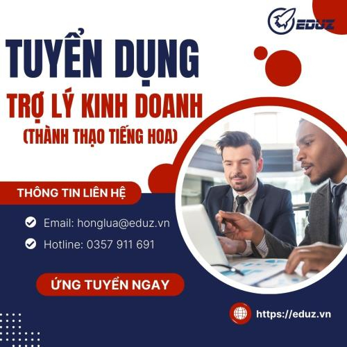 Tuyển Dụng Trợ Lý Kinh Doan