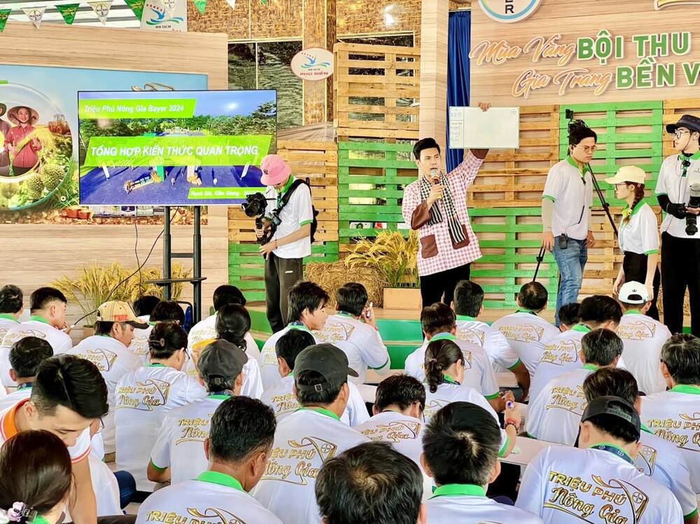 Chương trình Triệu Phú Nông Gia Bayer 2024 – Bán kết 4 tại Du lịch Phú Điền