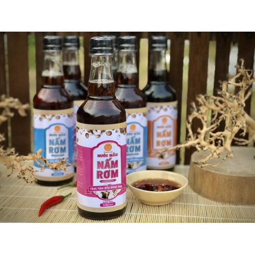 Nước Mắm Nấm Rơm - Hương Cá Hồi 500ml