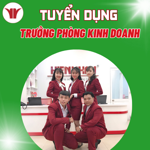 Tuyển Dụng Trưởng phòng Kinh Doanh
