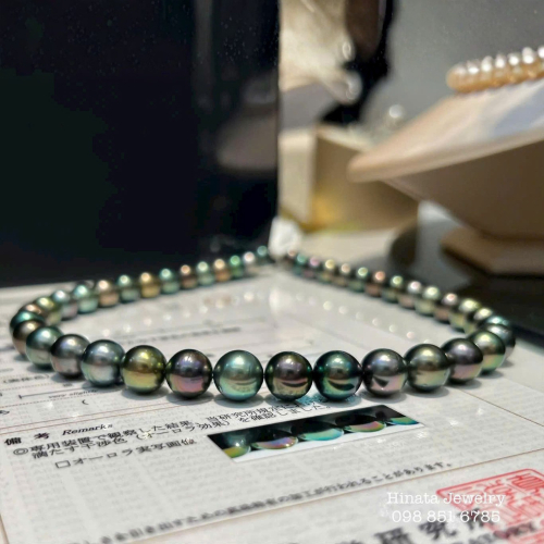 Chuỗi Ngọc Trai Nước Mặn Tahiti (Size 8mm - 10.9mm)