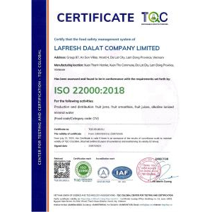 Giấy chứng nhận ATTP