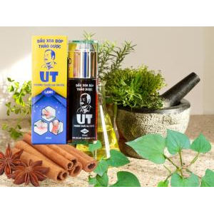 Dầu Xoa Bóp Thảo Dược UT (Lạnh) Phương Thuốc Gia Truyền – Chai 50ml