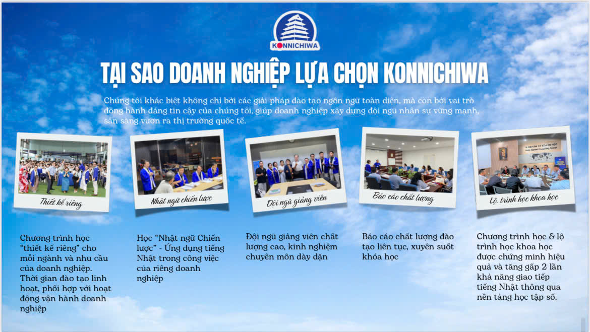 Tại sao doanh nghiệp lựa chọn Konnichiwa?