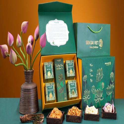 Quà tặng cao cấp Kim Liên Tam Bộ