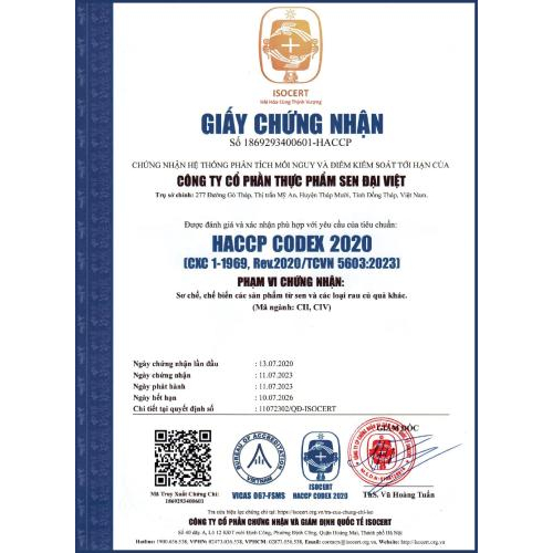 Giấy tờ chứng nhận