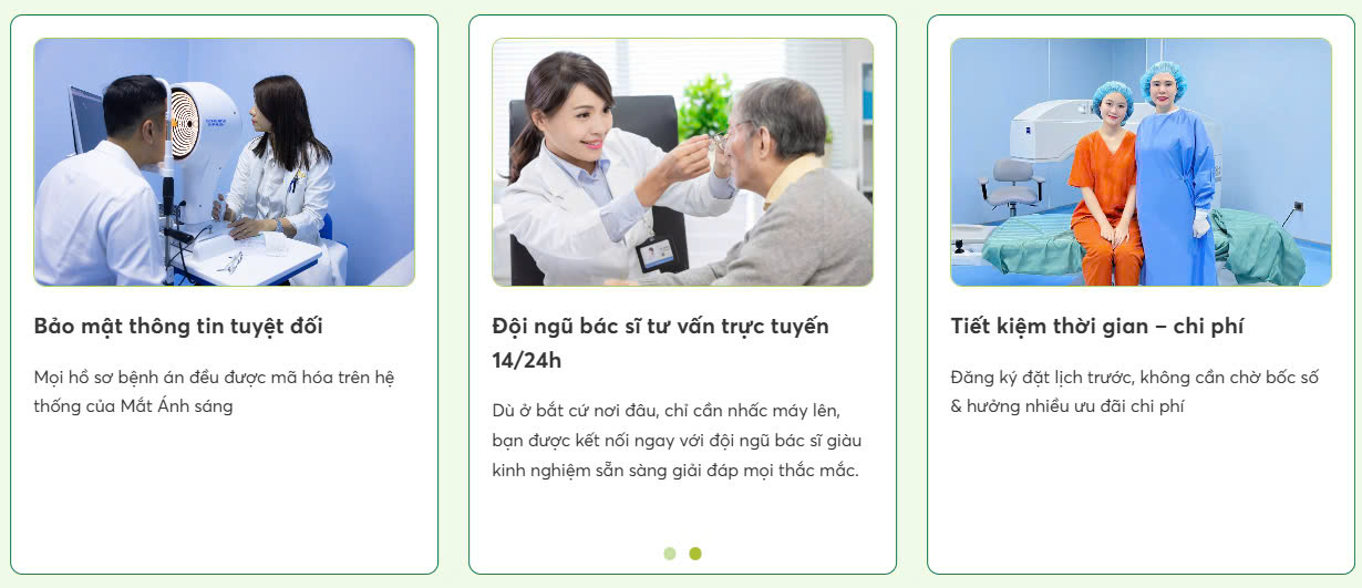 Tại sao chọn Mắt Ánh Sáng