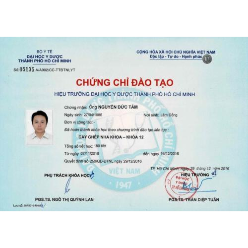 Nha khoa đạt tiêu chí chất lượng