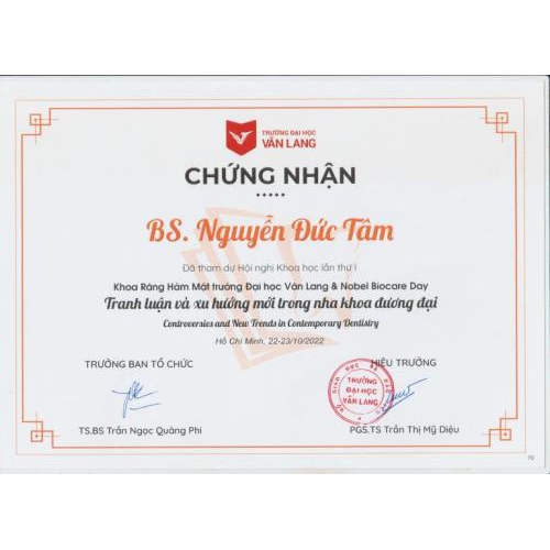 Nha khoa đạt tiêu chí chất lượng