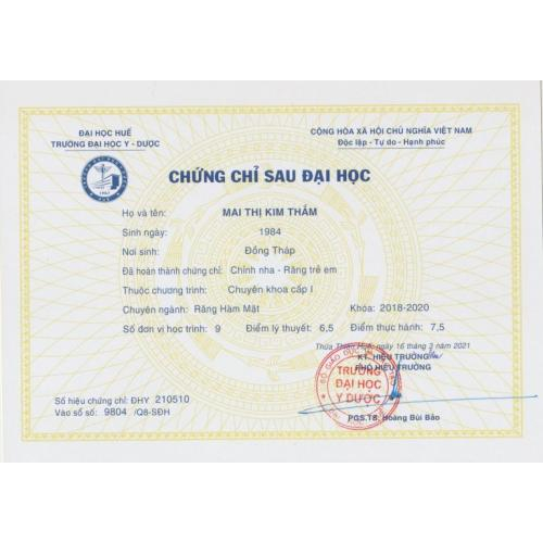 Nha khoa đạt tiêu chí chất lượng