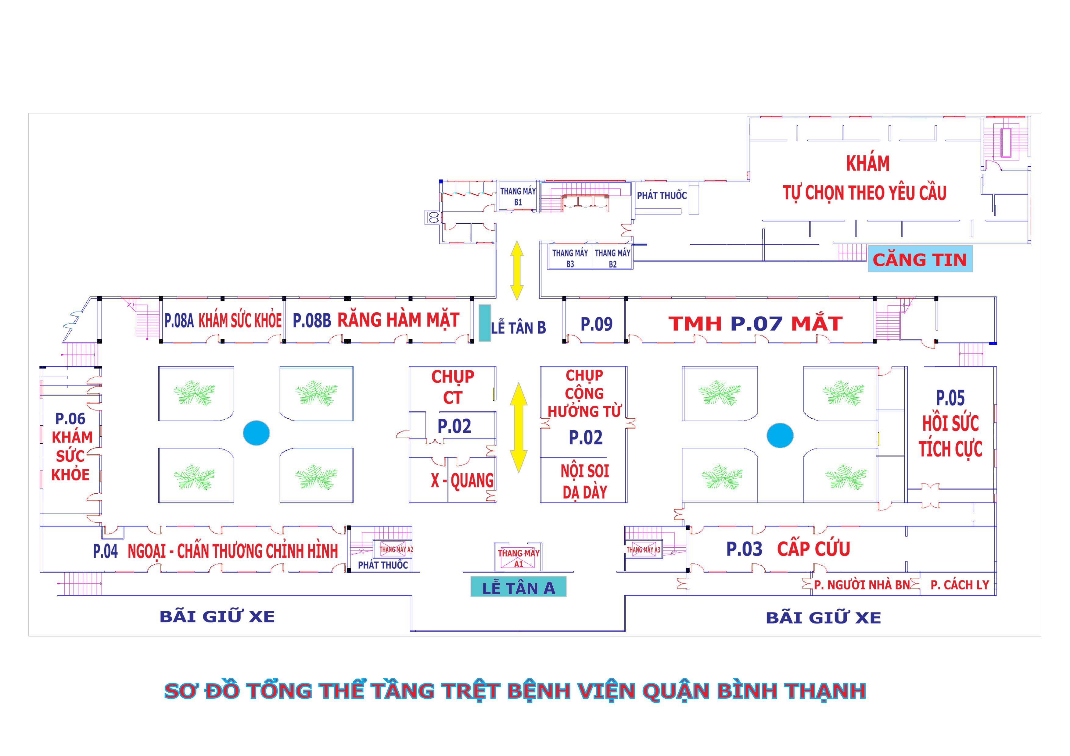 Sơ đồ bệnh viện