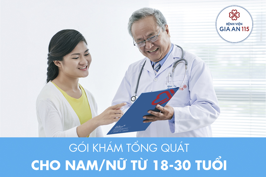 Gói khám sức khỏe dành cho Nam/ Nữ từ 18-30 tuổi