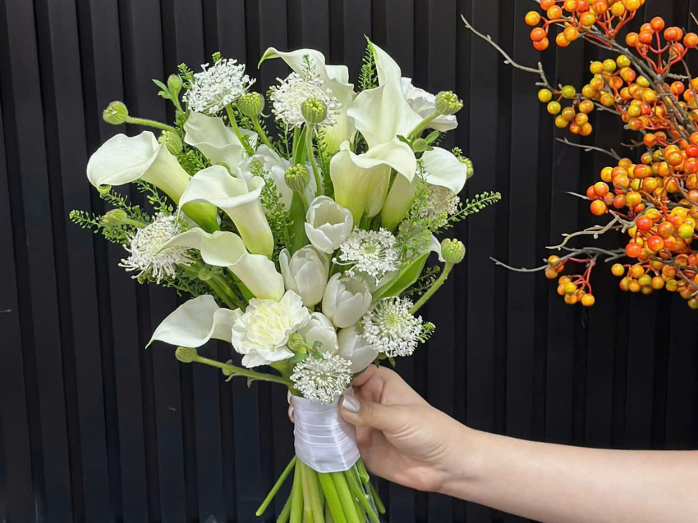 Ý nghĩa hoa cầm tay cô dâu