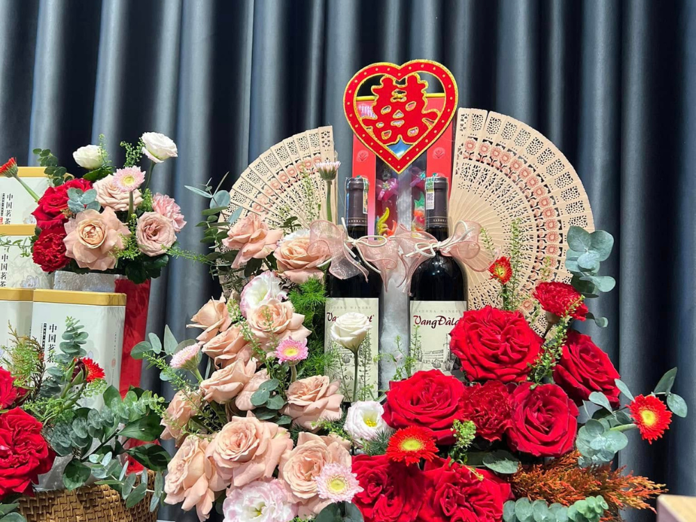 Thành phần mâm rượu cưới hỏi