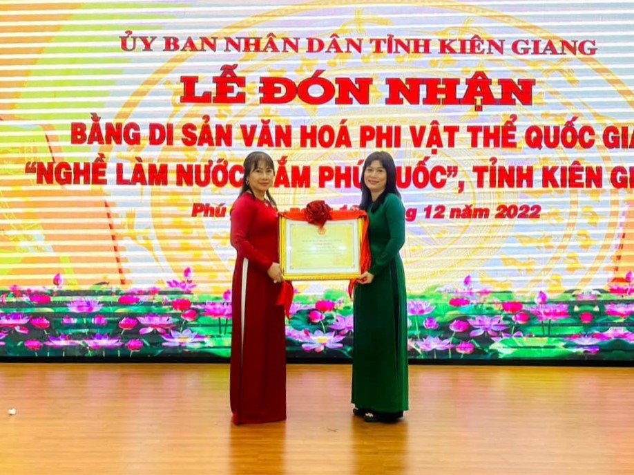 Di sản văn hoá phi vật thể Quốc gia "Nghề làm nước mắm Phú Quốc"