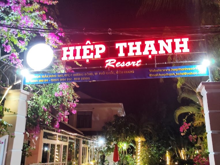 Về Hiệp Thạnh resort