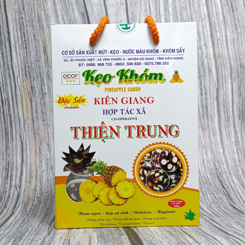 Kẹo Khóm Thiện Trung – Hộp 500gr