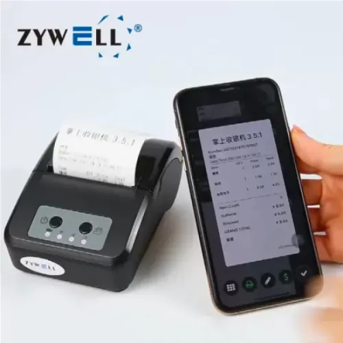 Máy In Hoá Đơn Cầm Tay Zywell ZM03 [Bluetooth]