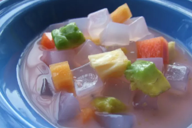 Thạch dừa ăn với gì ngon