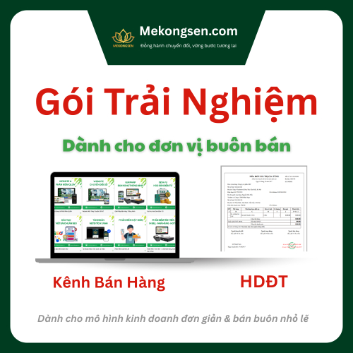 Gói Trải Nghiệm Dành Cho Đơn Vị Bán Buôn