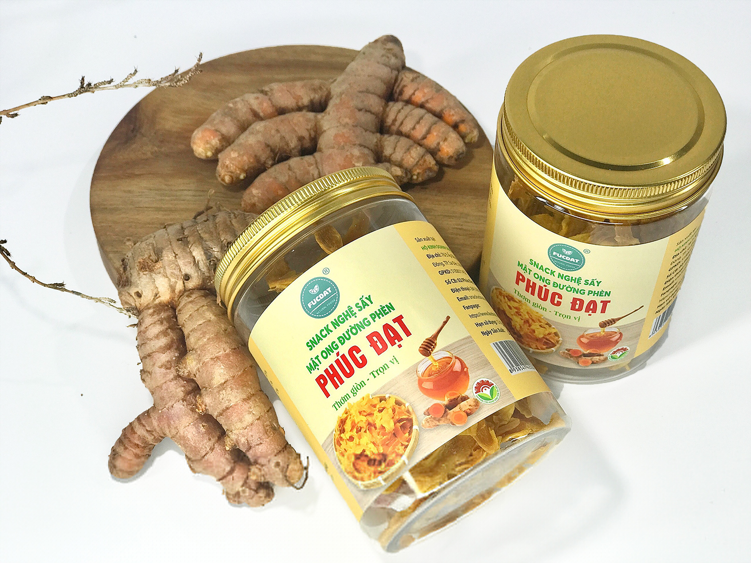 Câu chuyện về Snack Nghệ Sấy Mật Ong Đường Phèn