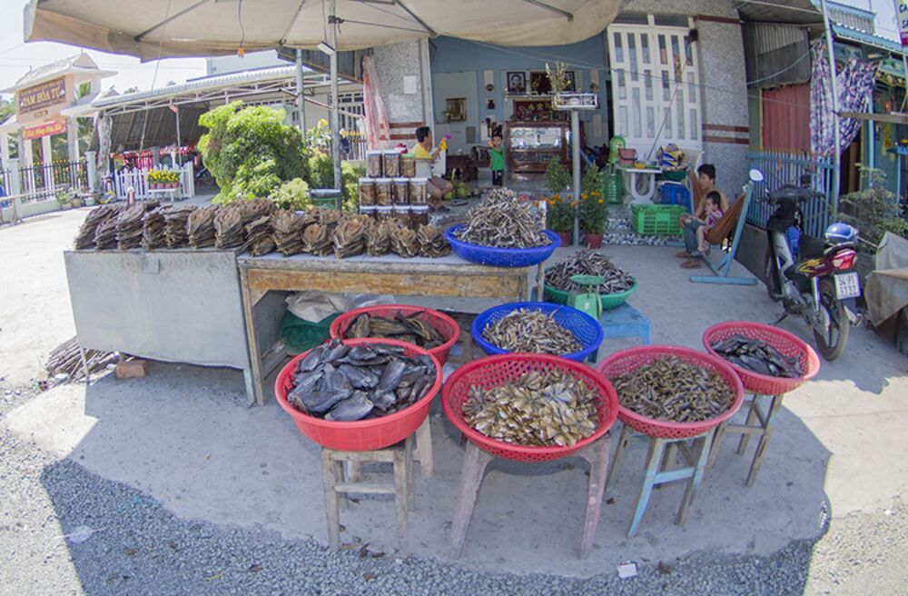 Về thăm làng nghề cá khô ở Đồng Tháp