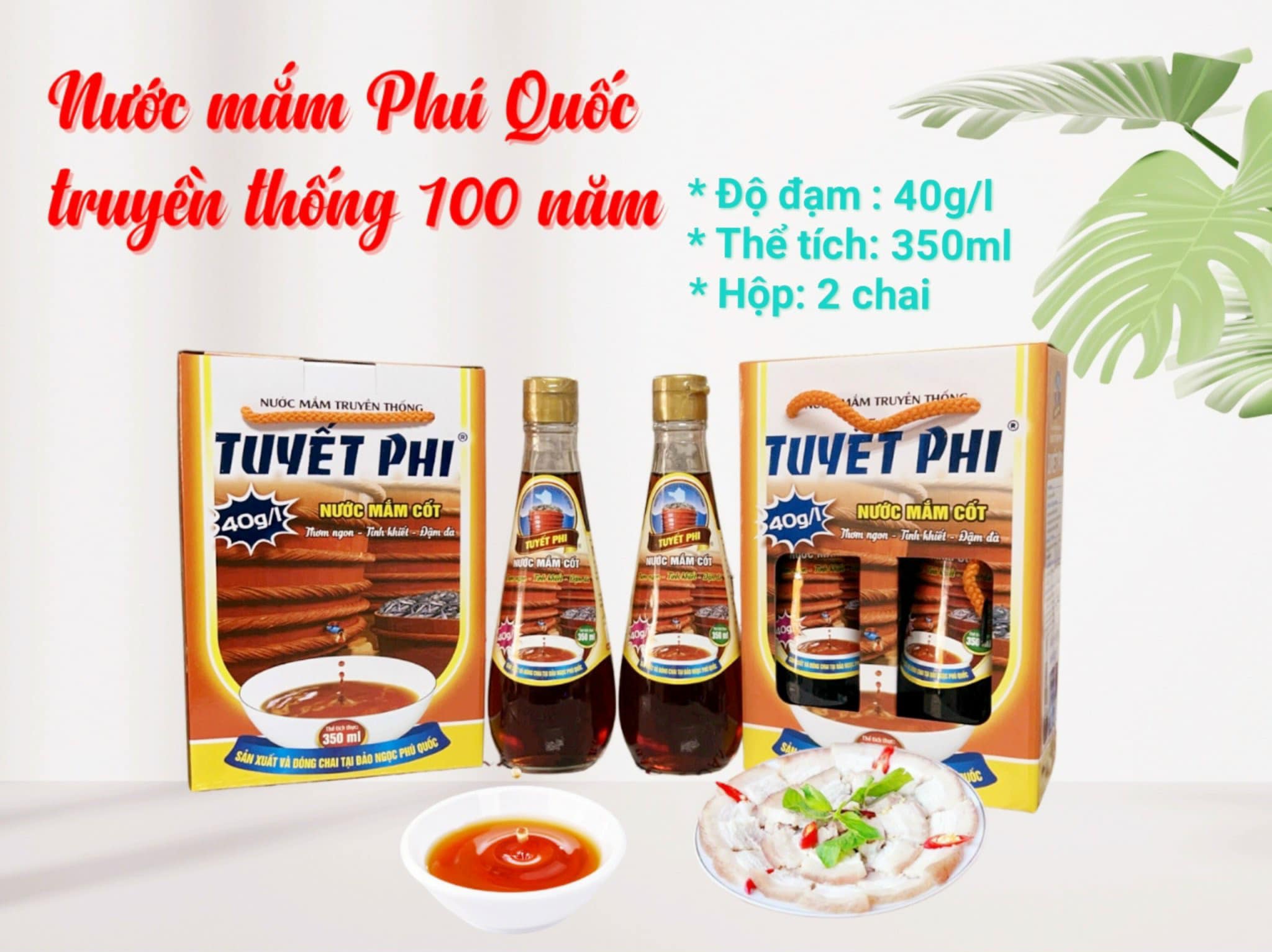 Sản phẩm của nước mắm Tuyết Phi