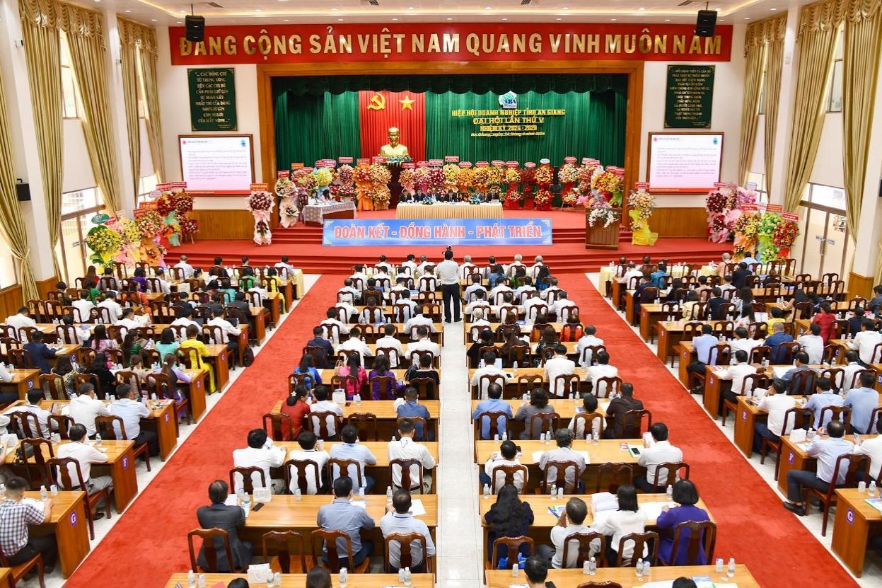 Đại hội Hiệp hội Doanh nghiệp tỉnh An Giang, lần thứ V, nhiệm kỳ 2024-2029