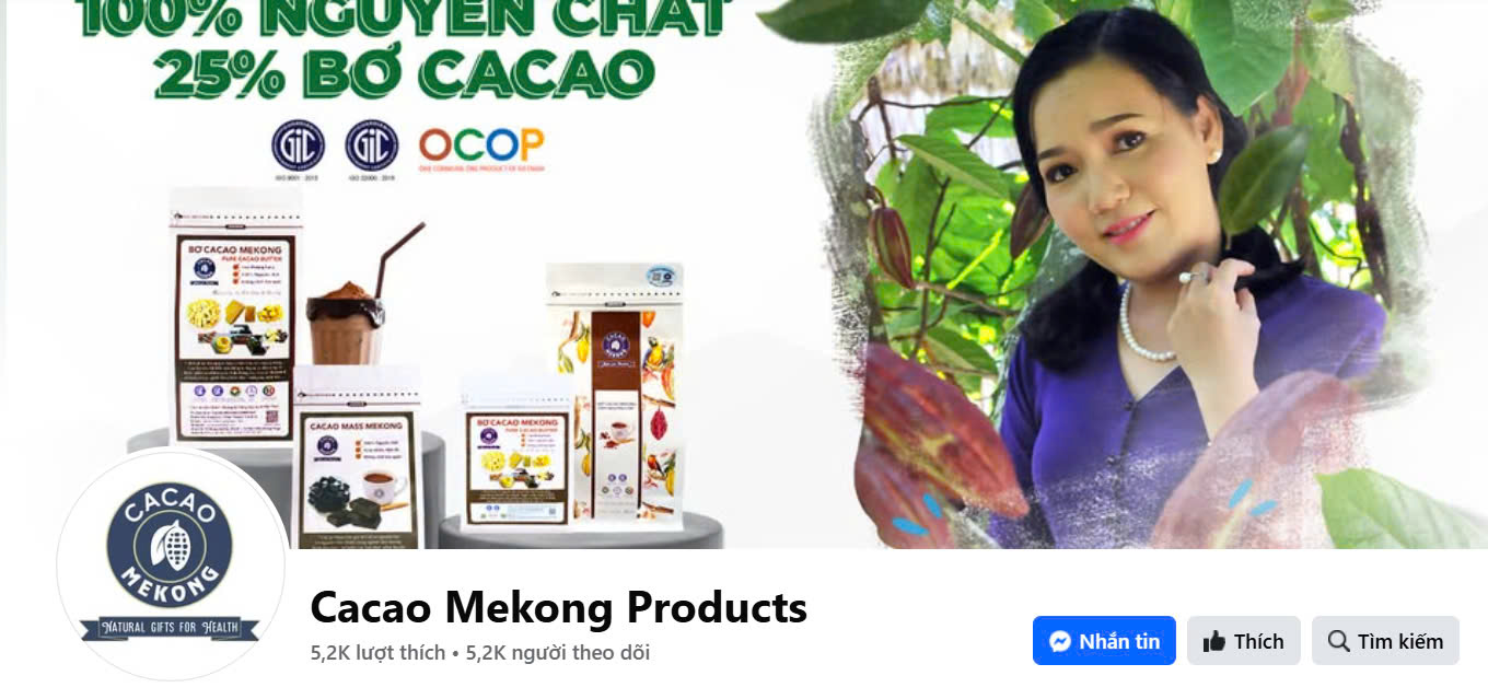 Kênh truyền thông của Cacao Mekong