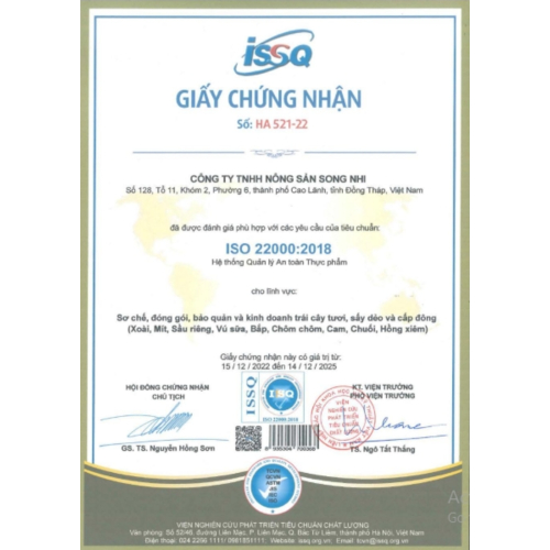 Xoài Sấy Dẻo - SUNHI