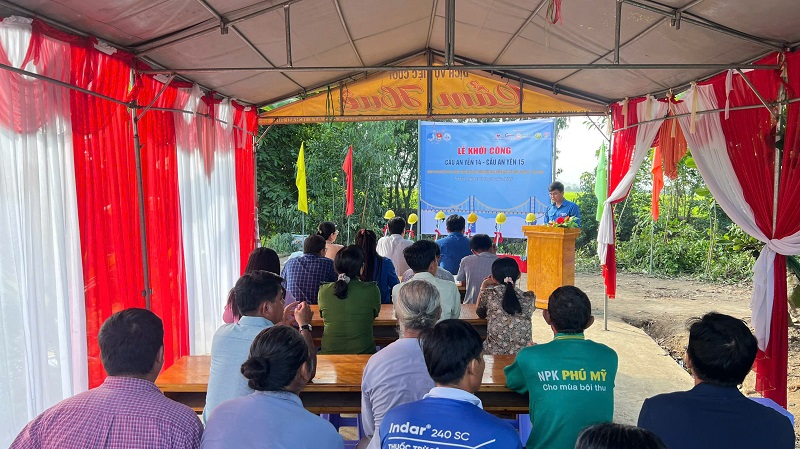 An Giang khởi công xây dựng cầu An Yên 14 và An Yên 15